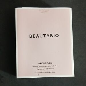 BeautyBio Bright Eyes Depuffing & Brightening Eye Gels 15 Pairs In Sealed Box